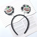 Kistreao Halloween Luminous Pumpkin Headband Glow Dark C-Pumpkin 1Pc Size M