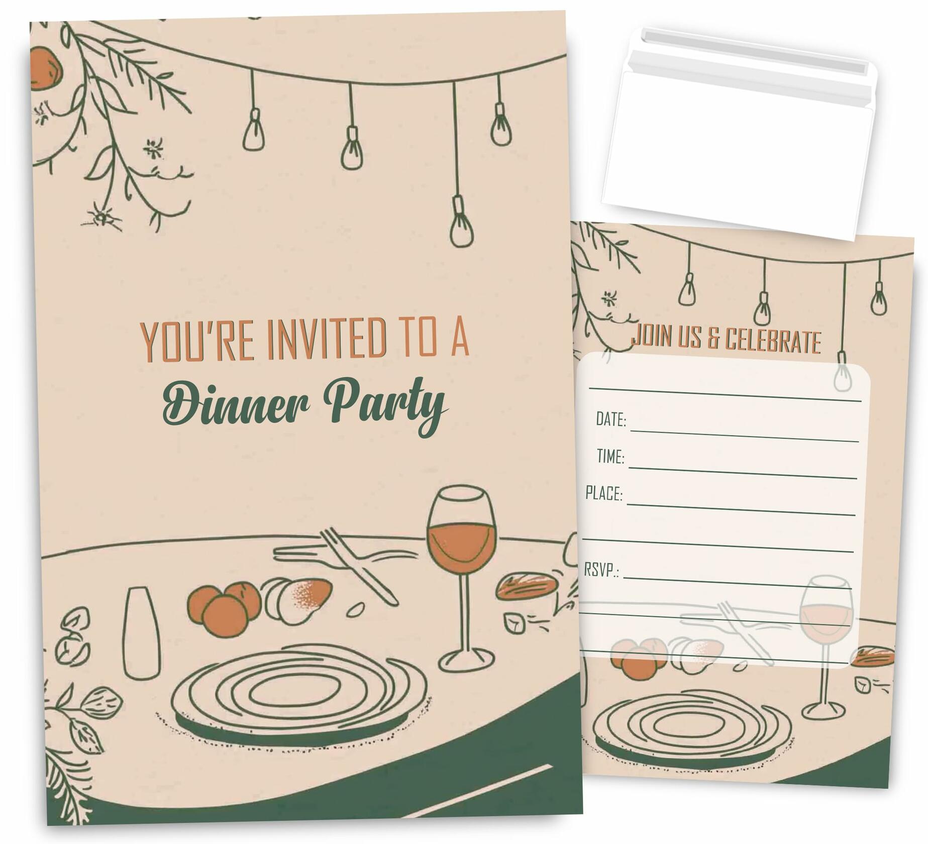 VAVINCI Video Gamer Birthday Invitations 30 Set Red Blue with Envelopes