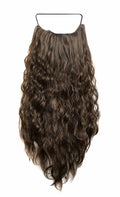 UQJE Long Curly Brown Wizard Beard Adult Cosplay Halloween One Size