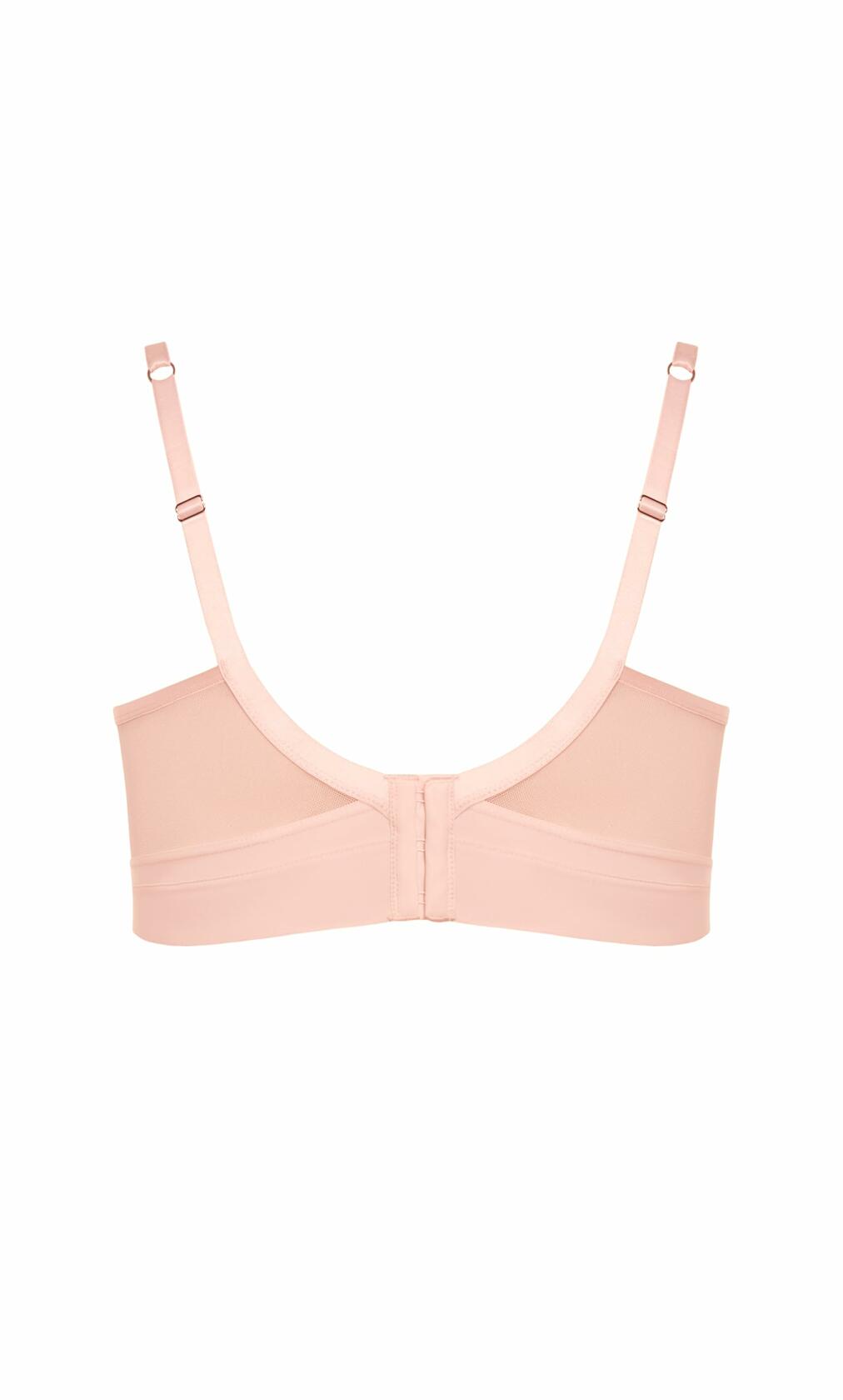 City Chic Alexis Contour Longline Bra Plus Size 38DD