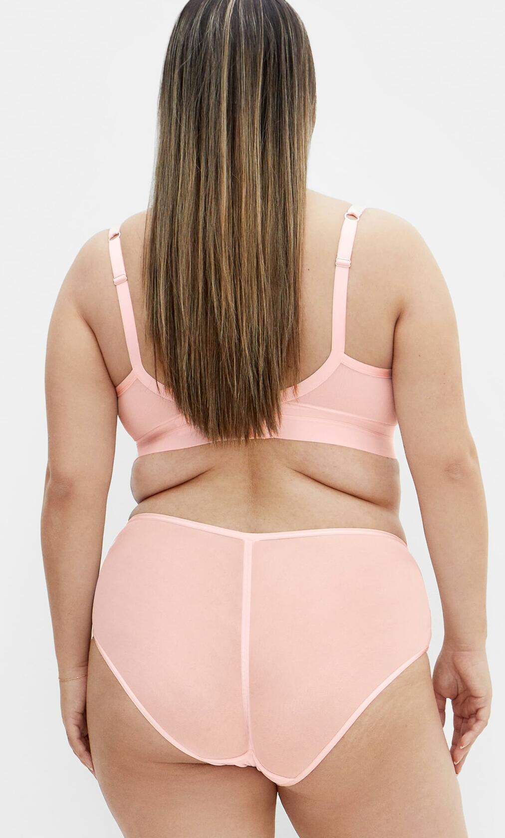 City Chic Alexis Contour Longline Bra Plus Size 38DD