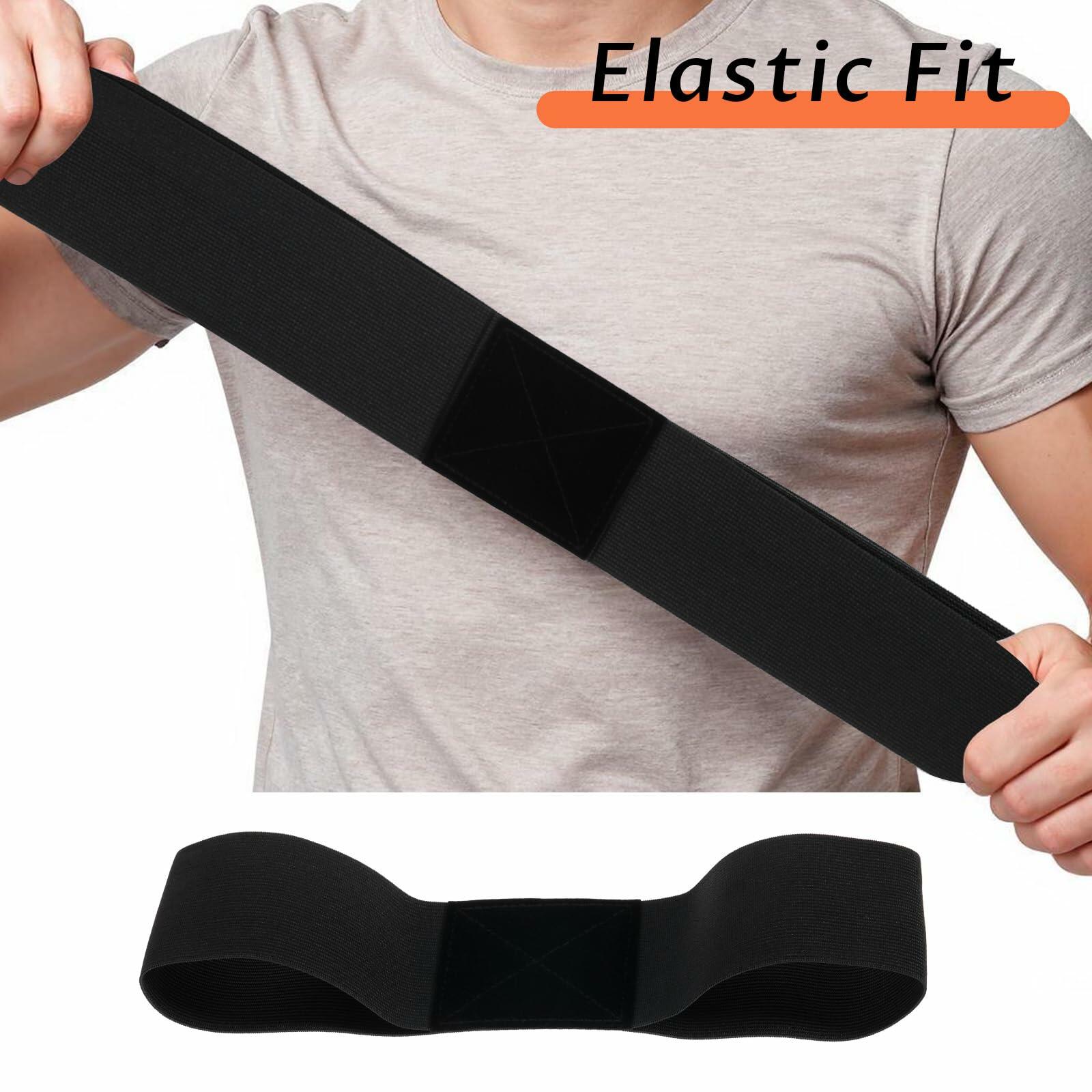 Mabor Golf Swing Training Aid Elastic Nylon Connection Band Black