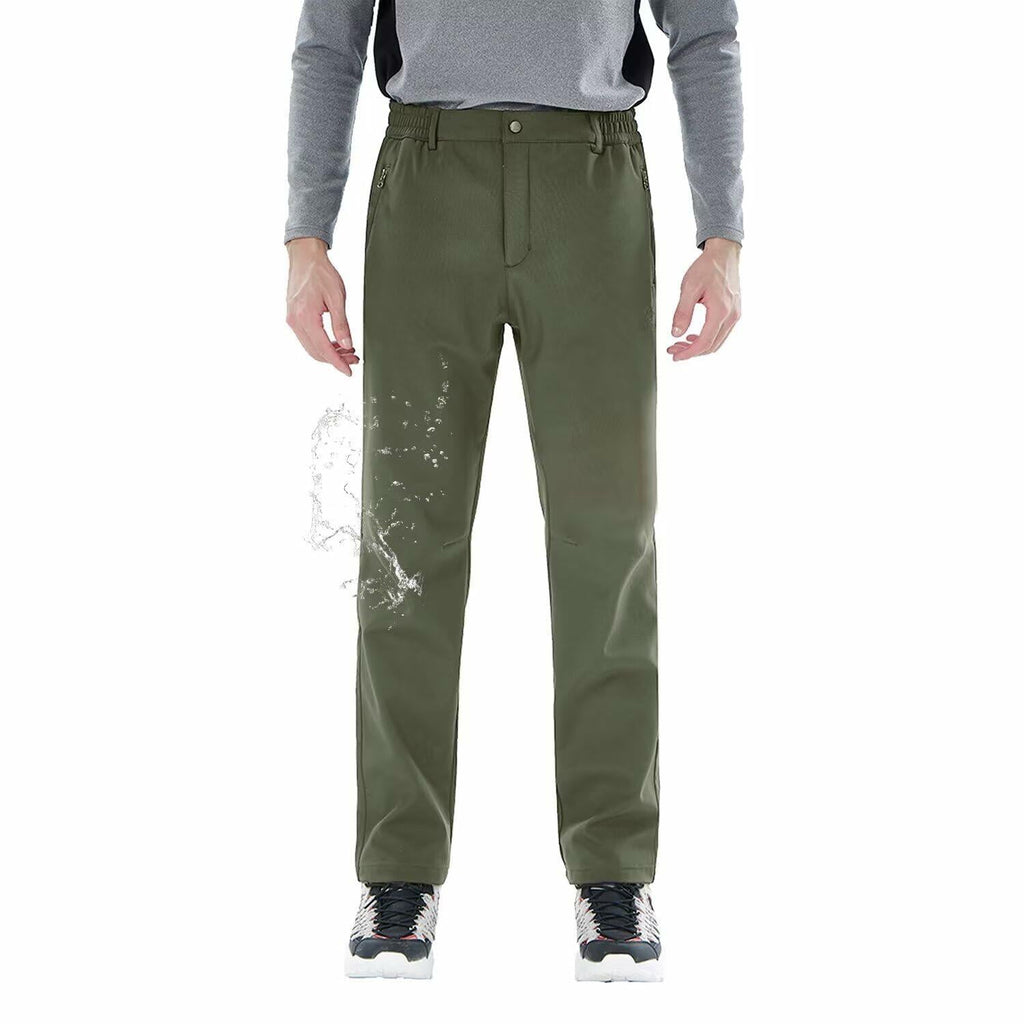 tectop Men's Hiking Cargo Pants Quick-Dry Water-Resistant Gray Size XXL