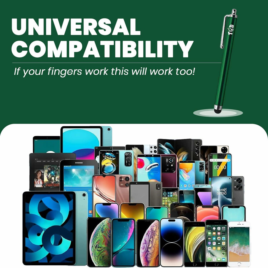 THE CASE DOCTOR TCD 10-Pack Green Stylus Pen Set Universal Capacitive