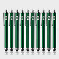 THE CASE DOCTOR TCD 10-Pack Green Stylus Pen Set Universal Capacitive
