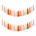Guzon 25pcs The Sun Birthday Tissue Tassel Garland Paper Decorations