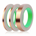 Oubaka 3 Pack Double-Sided Copper Foil Tape 1/4",1/4",1" EMI Shielding