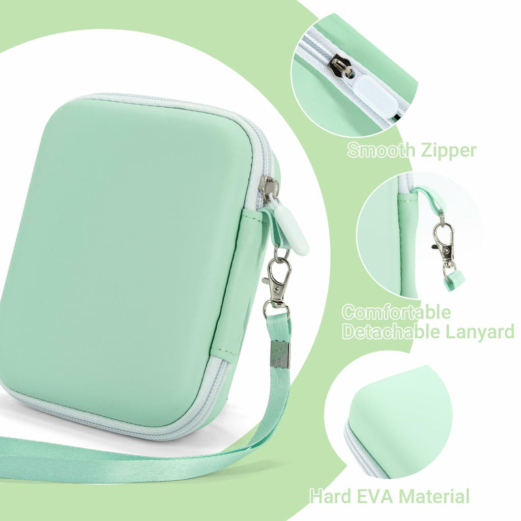 stukcaze Camera Case for Kodak PIXPRO FZ45 FZ55 Canon ELPH 360 Green Large