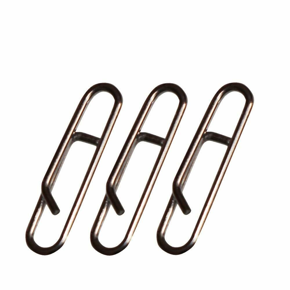 Laxygo 30pcs Power Clips Fast Snaps Fishing Speed Clips 30LB 50LB 75LB