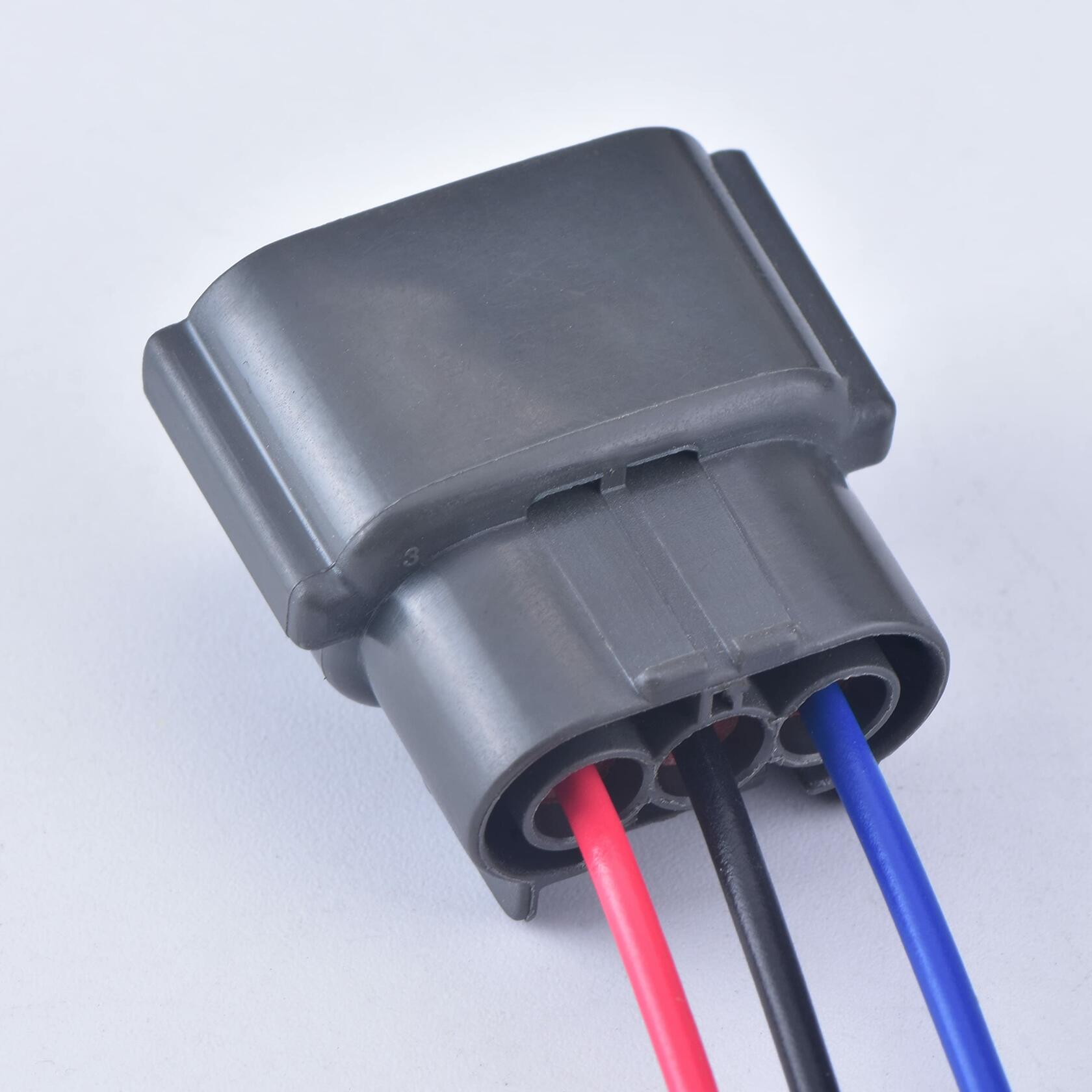 DECKBU 3 Pin Female Ignition Coil TPS Waterproof Connector 6098-0141