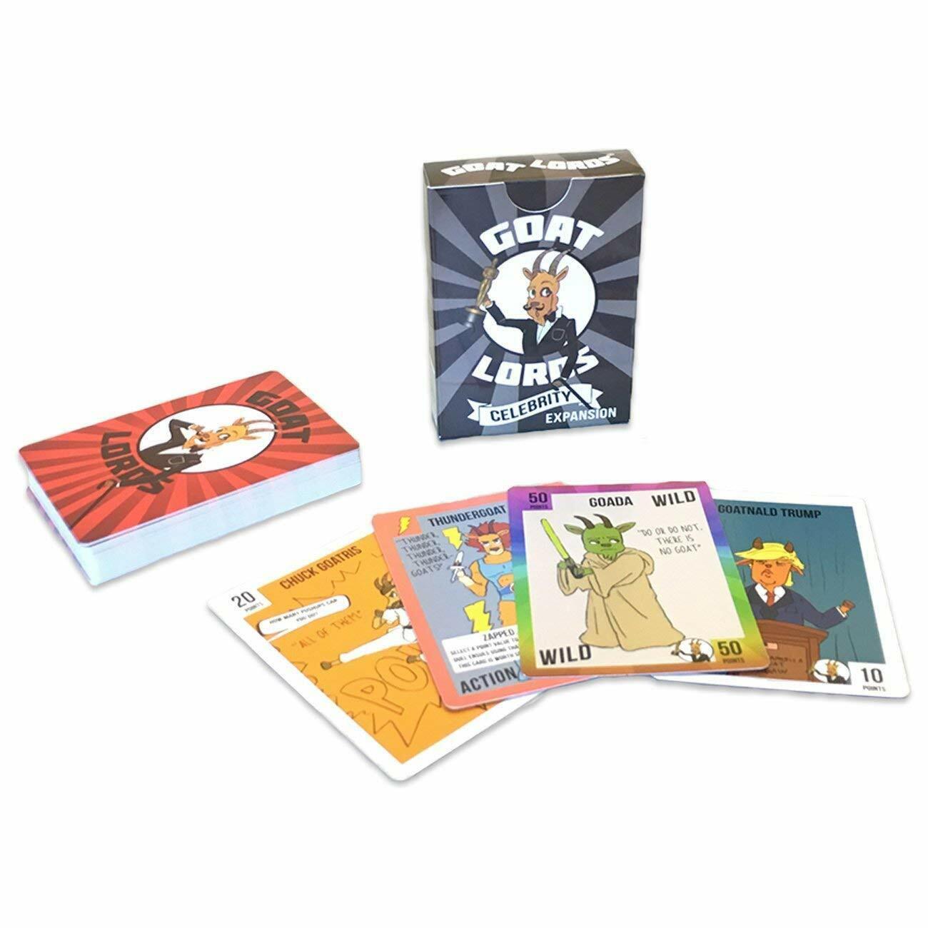 Gatwick Games Goat Lords Card Game Family Party Game Ages 7+ 2-6 Players