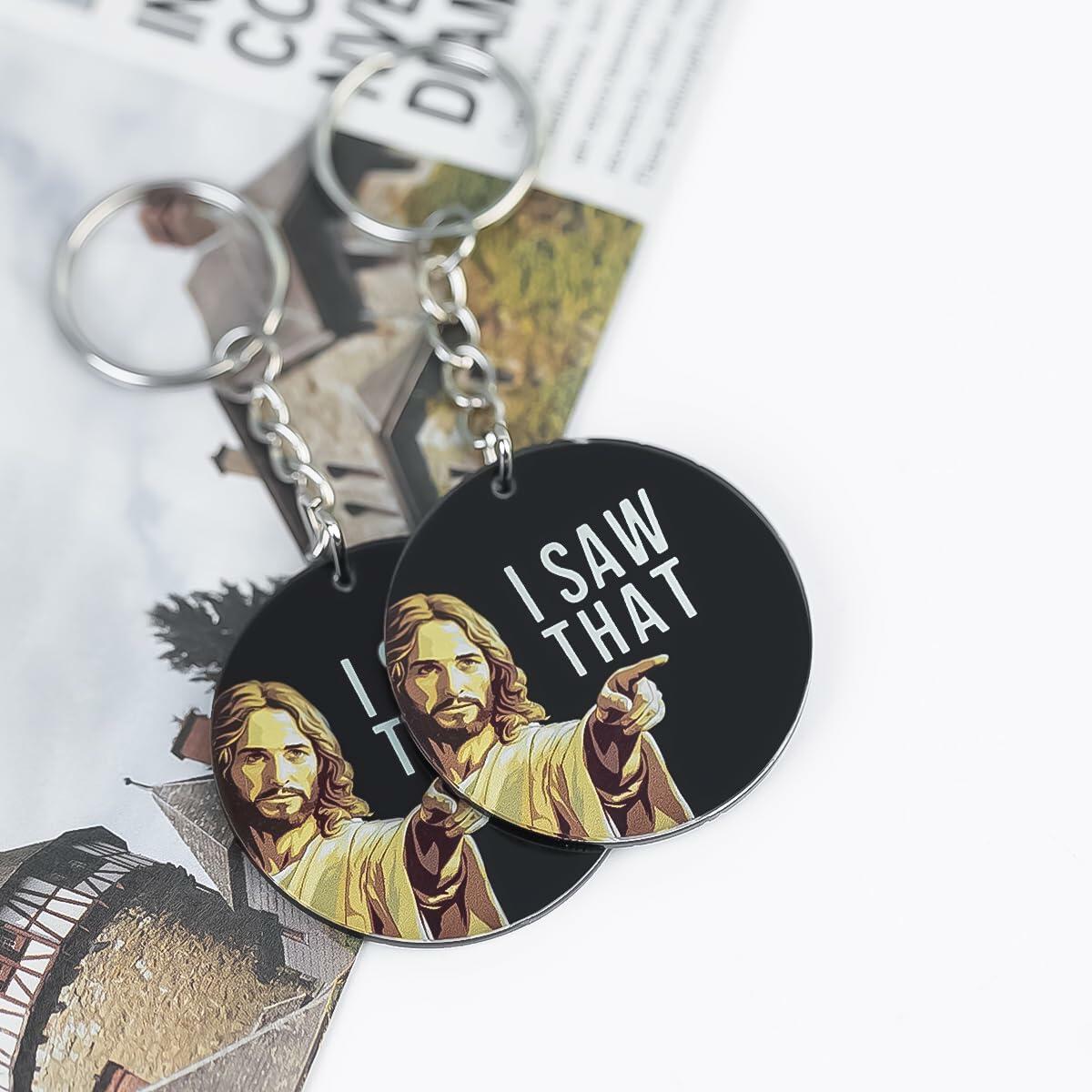 APHAVIN Christian Bible Verse Keychain Inspirational Religious Gift