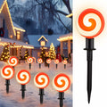 Ultimate Unicorn LED Red Spiral Lollipop Pathway Lights Outdoor Garden