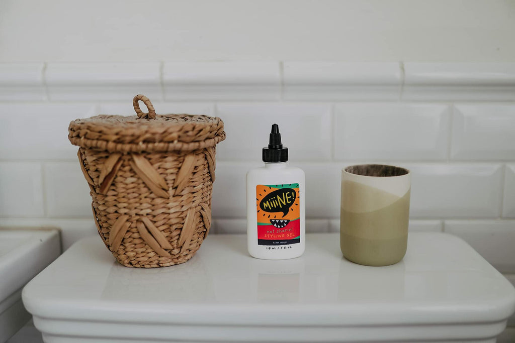 MiiiNE! Not Sharin Boys Styling Gel Strong Hold 4oz Cruelty Free USA