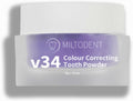 MILTODENT v34 Colour Correcting Teeth Whitening Powder Stain Removal