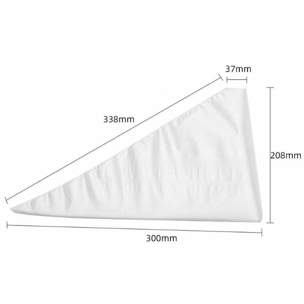 Tumtanm Piping Bags Disposable Pastry Icing Decorating 100pcs Transparent