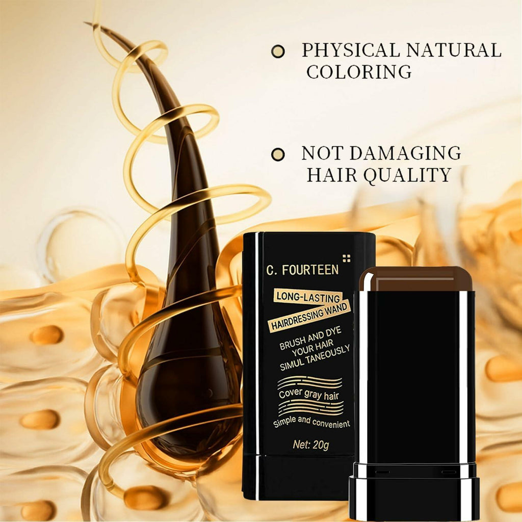 Vienflona Safe and Convenient Comb Hair Dye Gray Coverage Waterproof Coffee 03