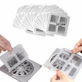 CESHRR Disposable Drainage Collector 50PCS White Fiber Anti-Block Filter