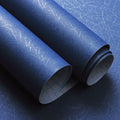 Safiyya 17.3x78.7in Teal Silk Textured Peel Stick Wallpaper Vinyl Roll