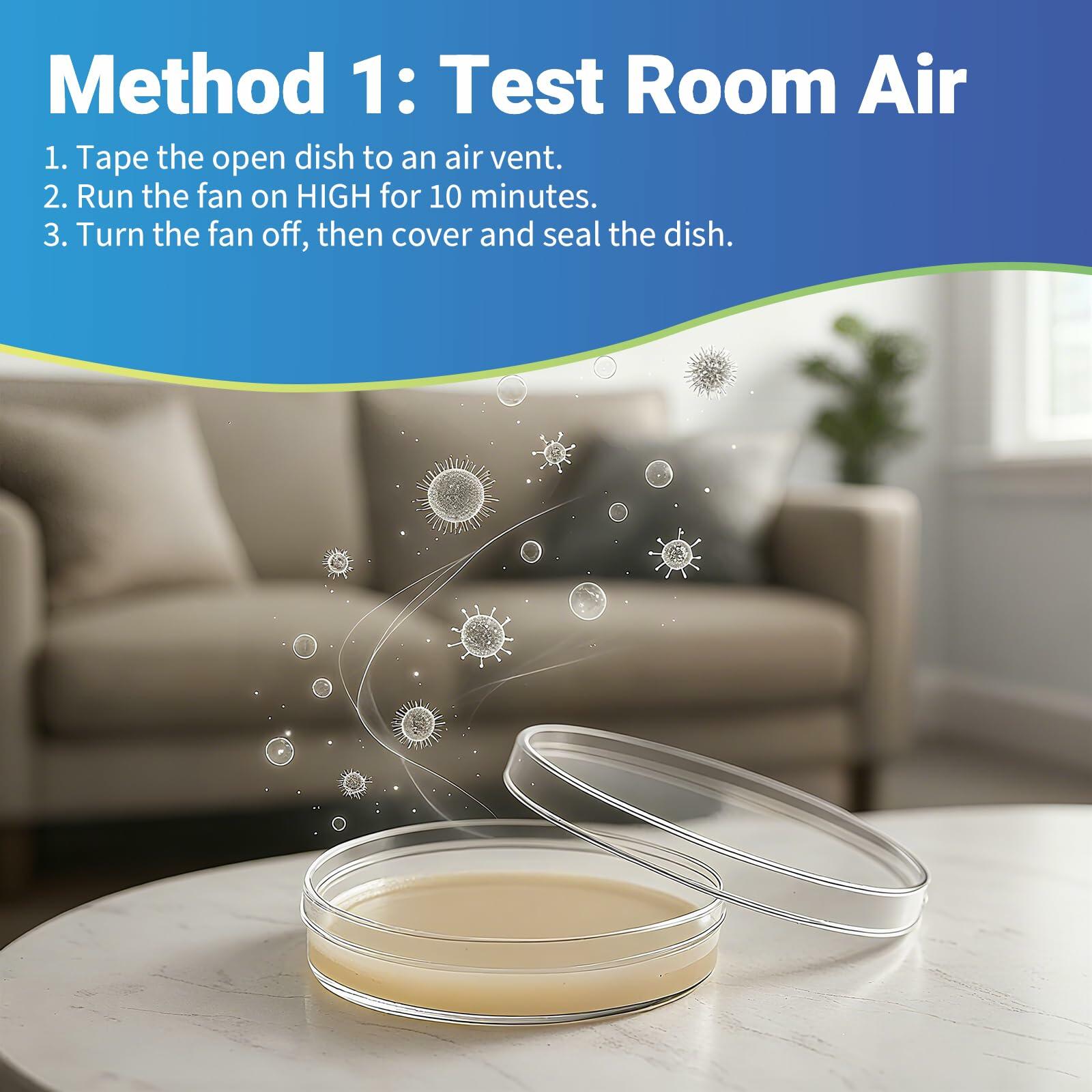 Mosynex Mold Test Kit 6 Detection Tests DIY Black Mold Detector Indoor Air