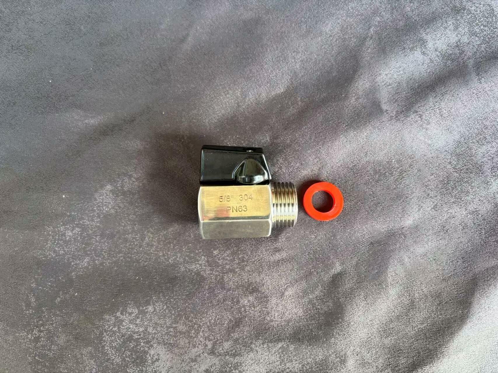 Semfeil Brew 304 Stainless G5/8 Sankey Beer Keg Coupler Valve Sliver