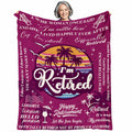 HEIFAM Retirement Blanket 60x80 for Women Nurse Friend 2025