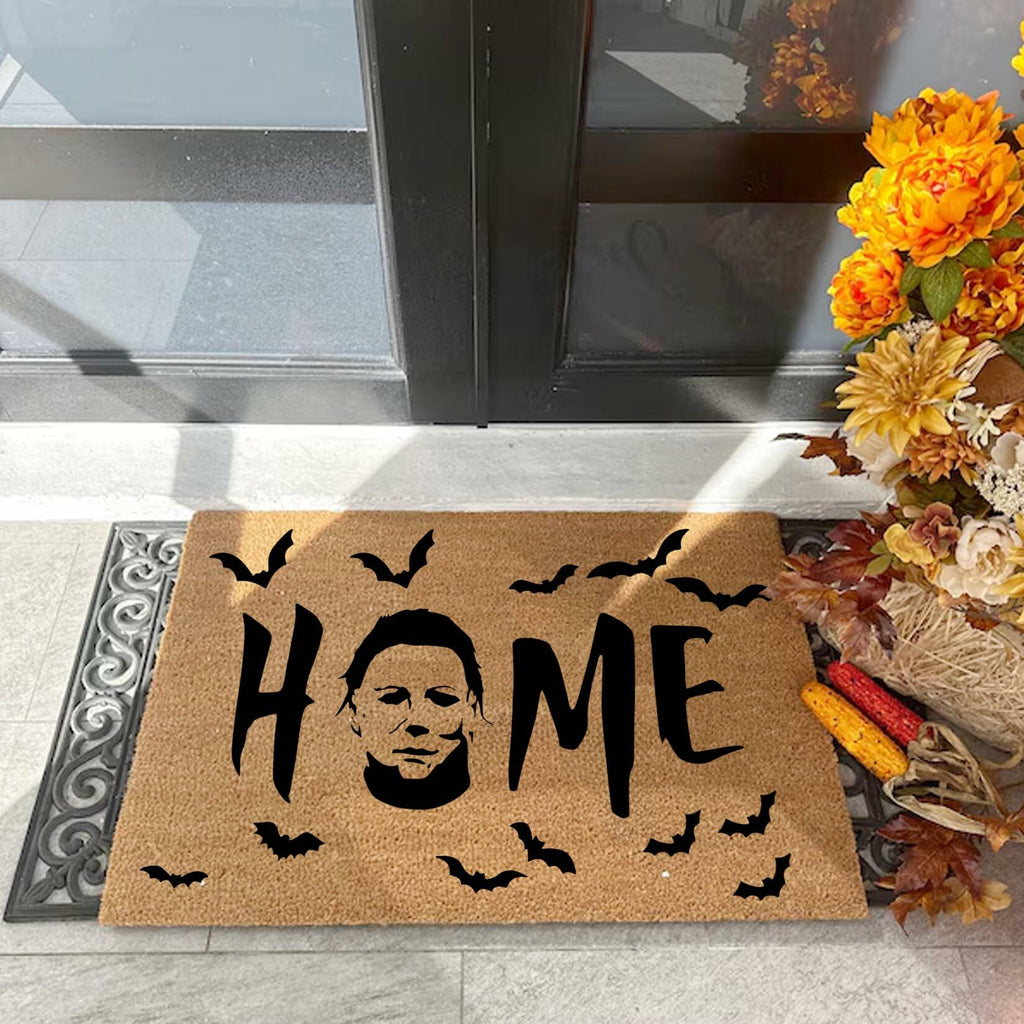 Yhliua Large Halloween Door Mat Stencil Ghost Template Reusable Craft Art