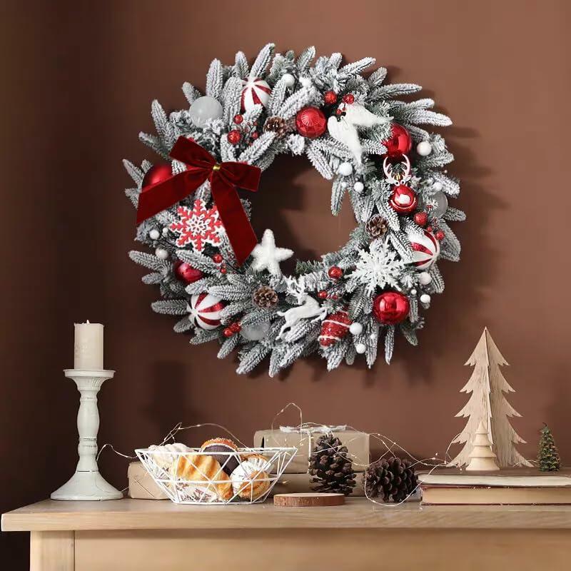 HSXJJ 12 Pcs Small Khaki Velvet Christmas Tree Bows Ornaments 3.5x3.5 Inch