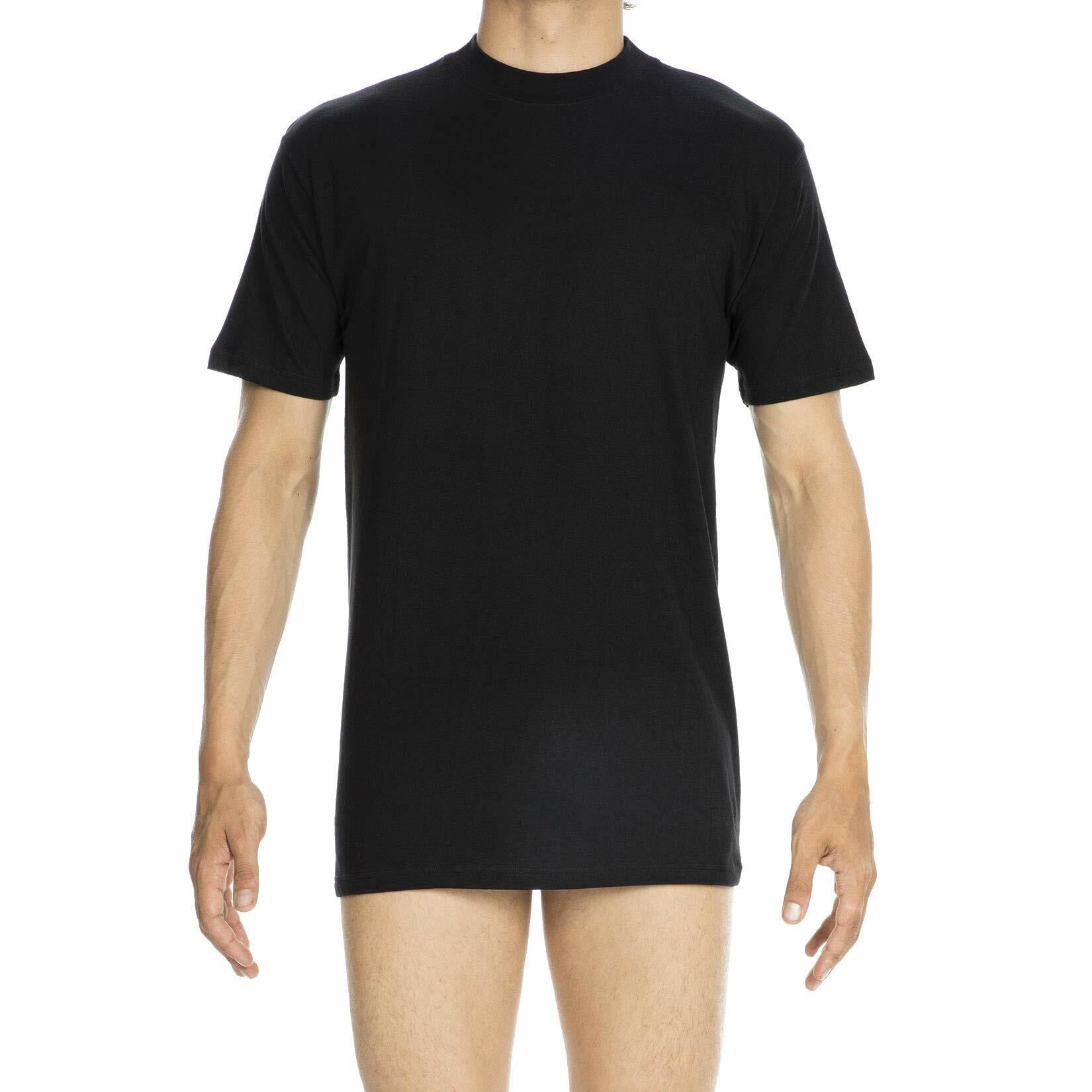 HOM Harro Black Crew Neck T Shirt Black Size XL