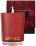 96NORTH Pure Hazelnut Coffee Soy Wax Candle 1-Wick Red Small-Medium