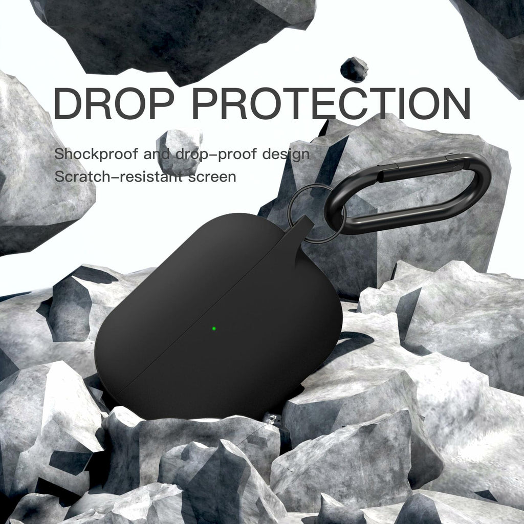 Brujula Silicone Case for AirPods Pro 3rd Gen 2025 Black Protective Cover