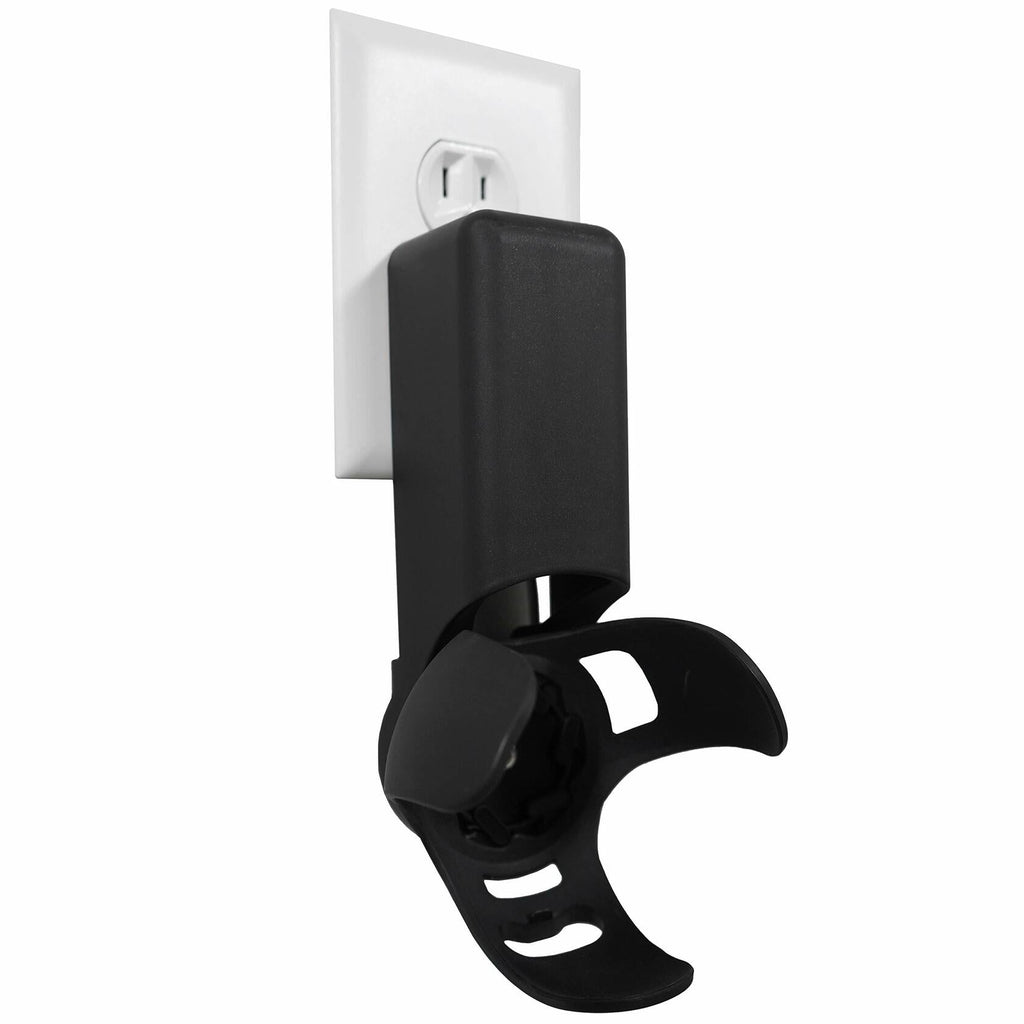 ECHOGEAR Made For Amazon Outlet Hanger for Echo Dot 4th Gen Black