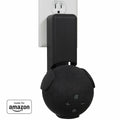 ECHOGEAR Made For Amazon Outlet Hanger for Echo Dot 4th Gen Black