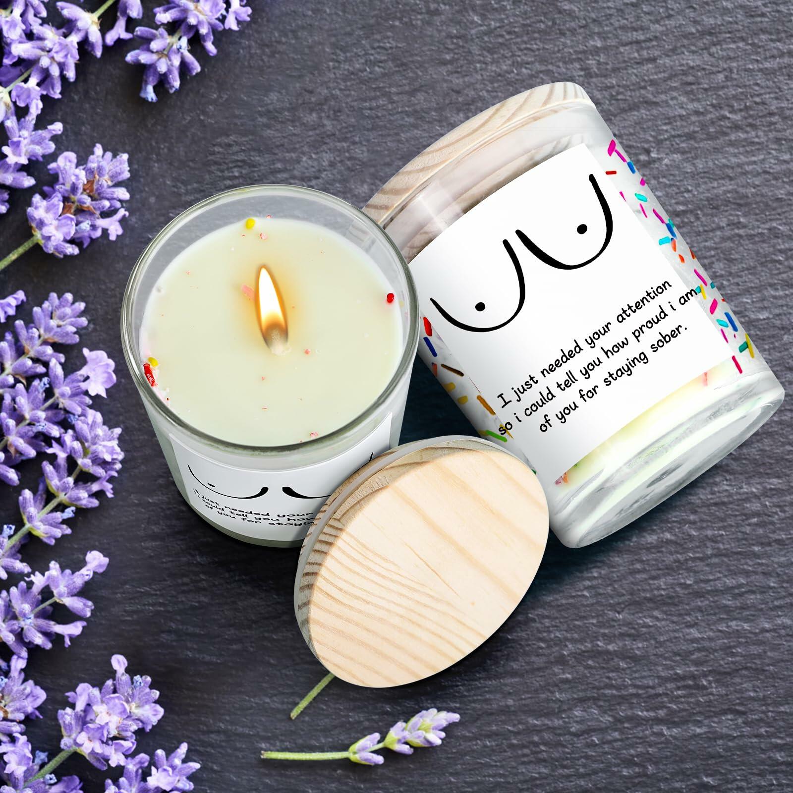 iAOVUEBY Your Chariot Awaits Lavender Soy Wax Candle 7oz Birthday Gift