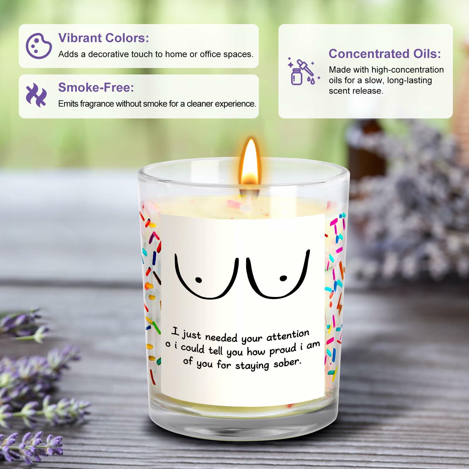 iAOVUEBY Your Chariot Awaits Lavender Soy Wax Candle 7oz Birthday Gift