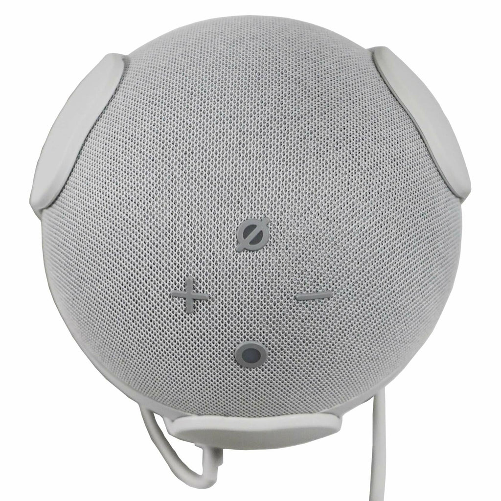 EchoGear Wall Mount for Amazon Echo Dot 4th Gen White EGMA-EDM3l2-W2