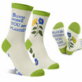 Kissoo 18th Birthday Socks for Girls Flower Cartoon Nylon One Size