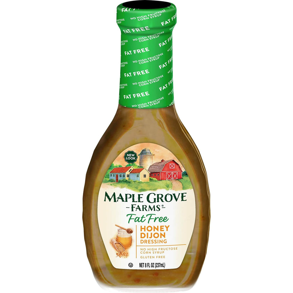 Maple Grove Farms Fat Free Honey Dijon Dressing 8 oz