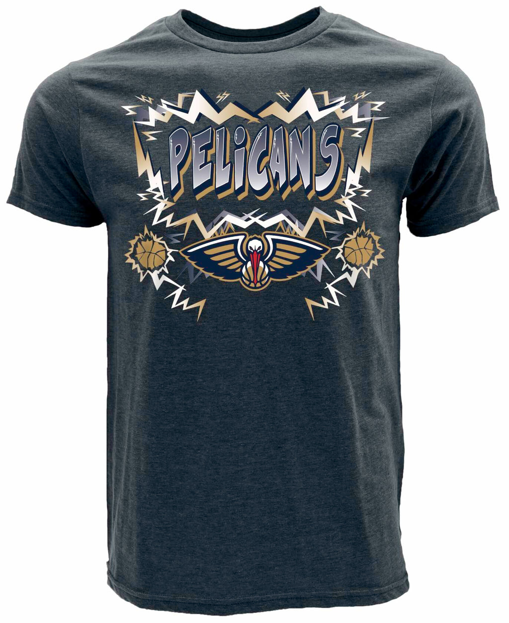 New Orleans Pelicans NBA Officially Licensed Heathered Team Color T-Shirt XXL