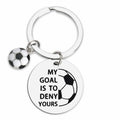 ShiQiao Spl Inspirational Soccer Keychain Unisex Adult Football Gift