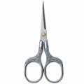 ABAJI Mini Scissors Stainless Steel Blade Metal Handle 2 Pack Office Craft
