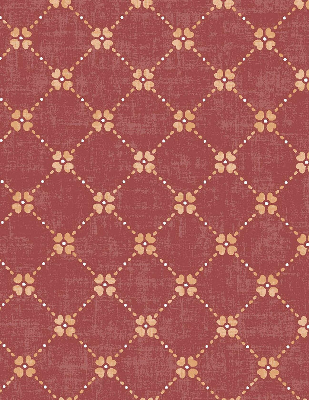 Flannel Backed Vinyl Tablecloth 60x120 Oblong Diamond Rust Pattern