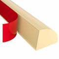 Risunpet Flexible Rubber Quarter Round Molding Peel & Stick Bathtub Trim 155in