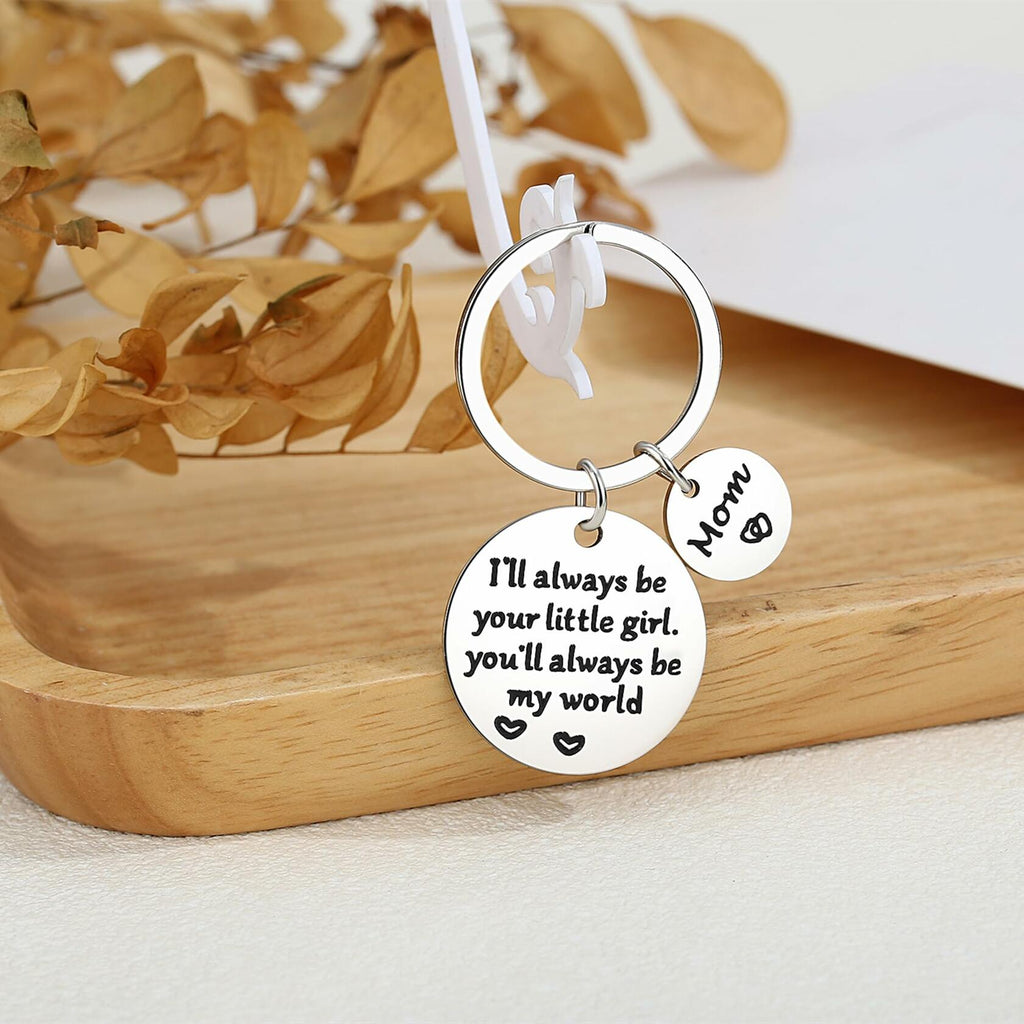 ZHIYUXI Cute Mom Keychain Best Mom Ever Gift for Women