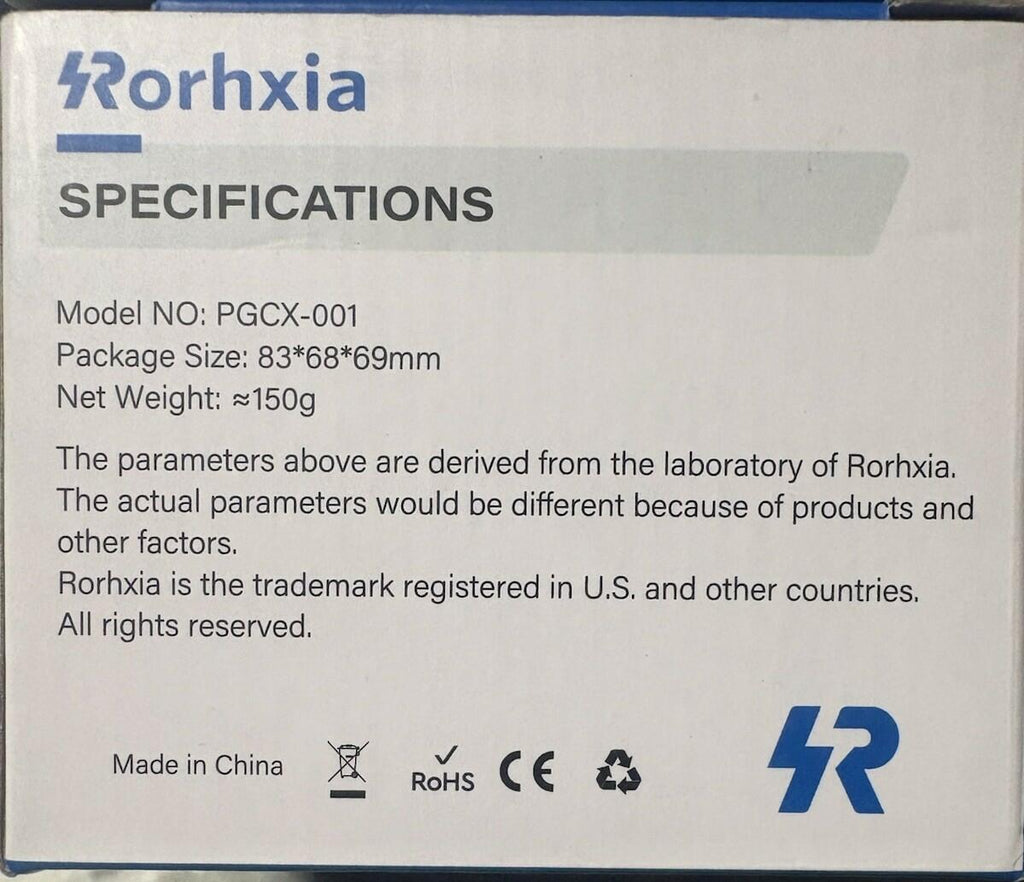Rorhxia XL Vent Magnetic Car Mount Black Universal Dashboard Air Vent