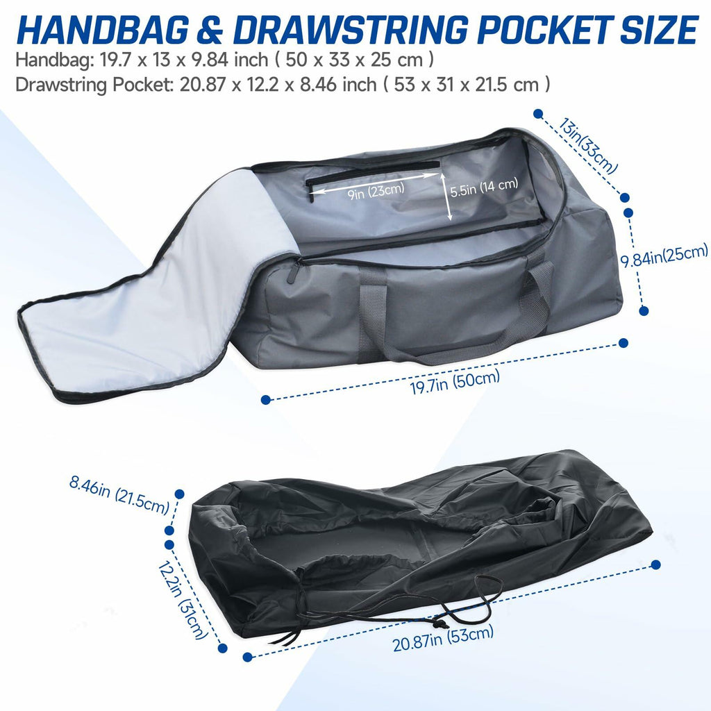 GODPEE SZSAUTO Carrying Bag for Starlink Gen 3 Satellite Accessories Black