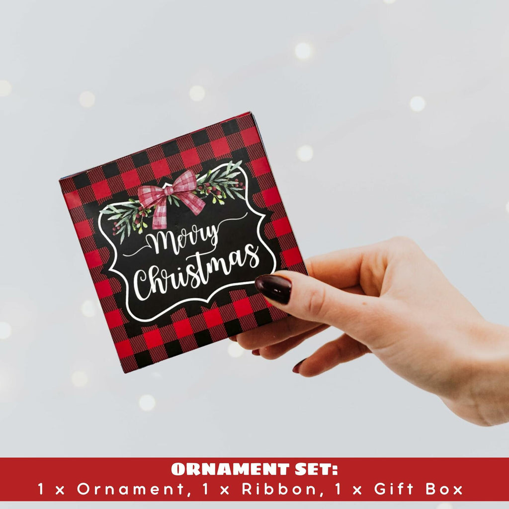HUNIGIFT Daughter Christmas Ornament 2025 Acrylic Large 13 Daughter OPEN BOX