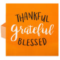 AllReal 100Pcs Thanksgiving Fall Pumpkin Orange Paper Napkins Disposable