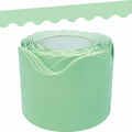 Teacher Created Resources Mint Green Scalloped Rolled Border Trim 50ft