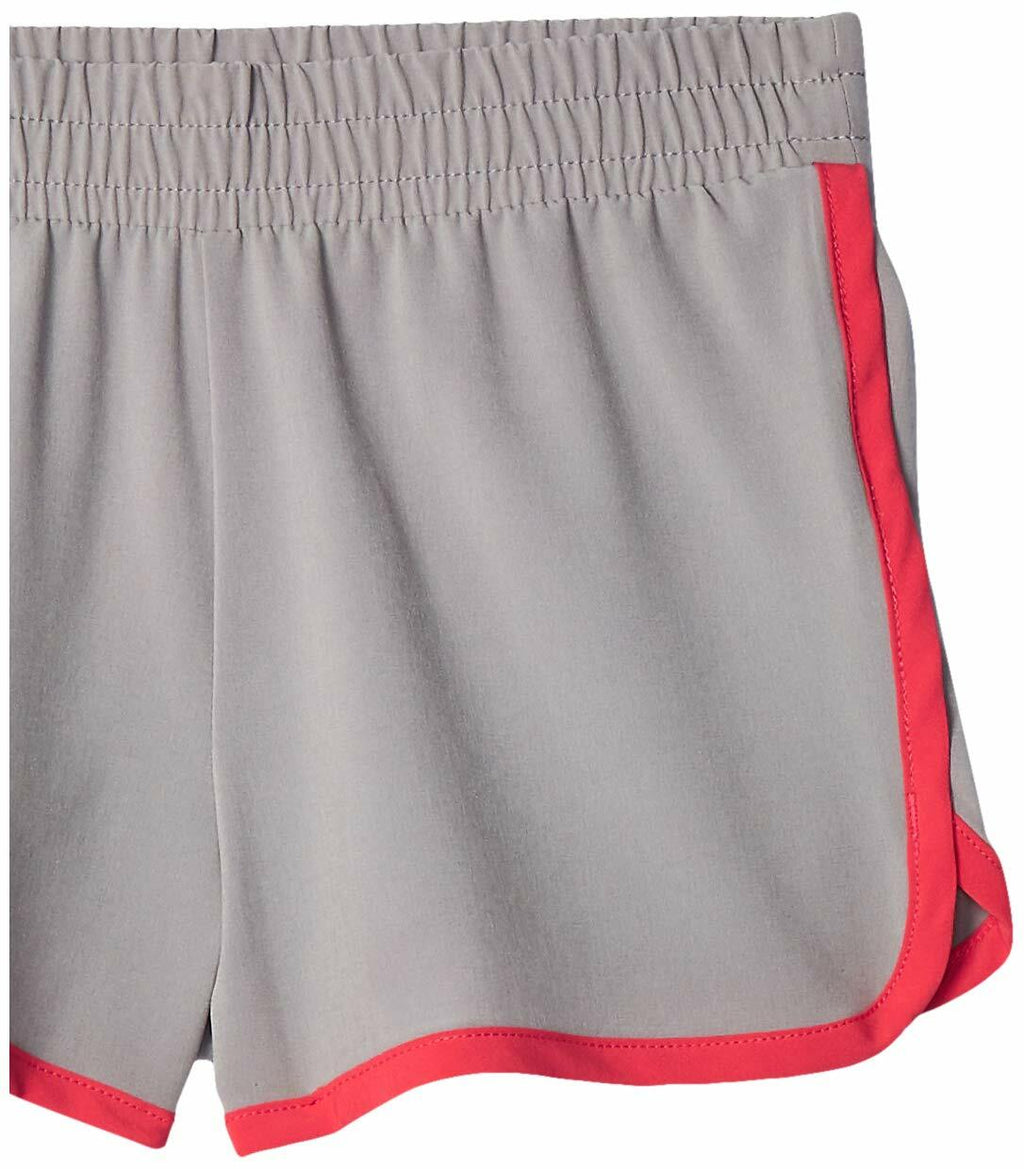 Amazon Essentials Girls Active Running Shorts 2 Pack Aqua Blue/Grey Size XL